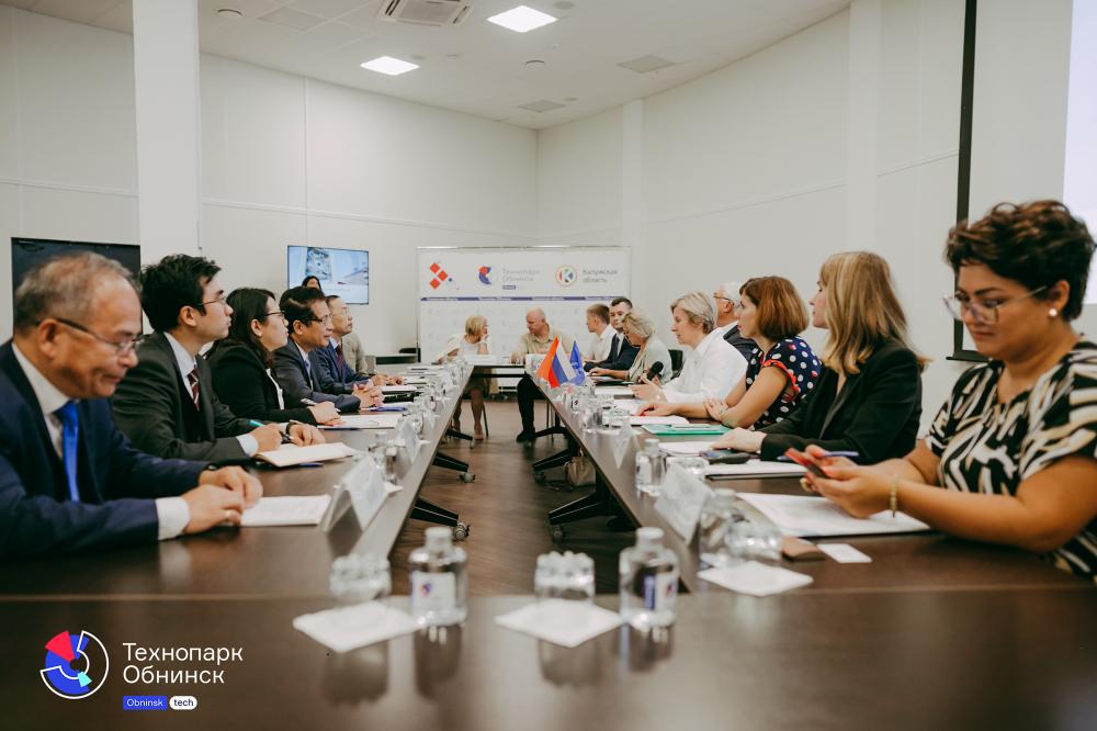 Встреча делегации из Социалистической республики Вьетнам